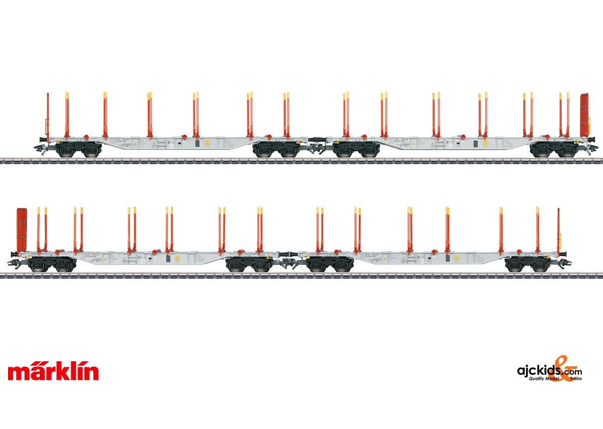 Marklin 47067 - KLV-Tragwagen-Set Combined Load Transport Car Set