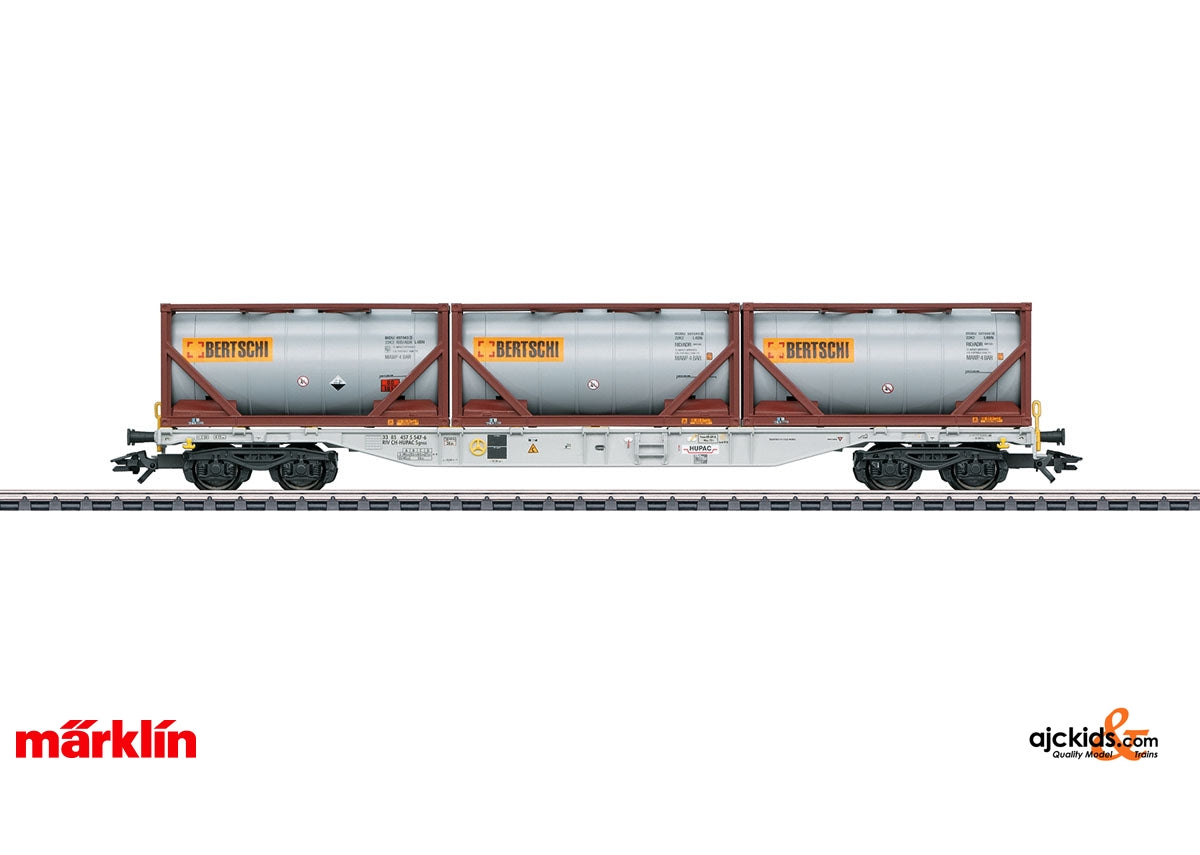 Marklin 47097 - Type Sgnss Container Transport Car