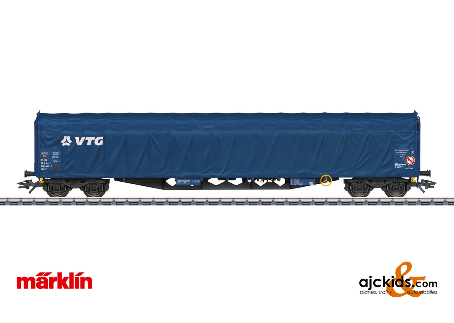 Marklin 47155 VTG Sliding Tarp Car at Ajckids.com