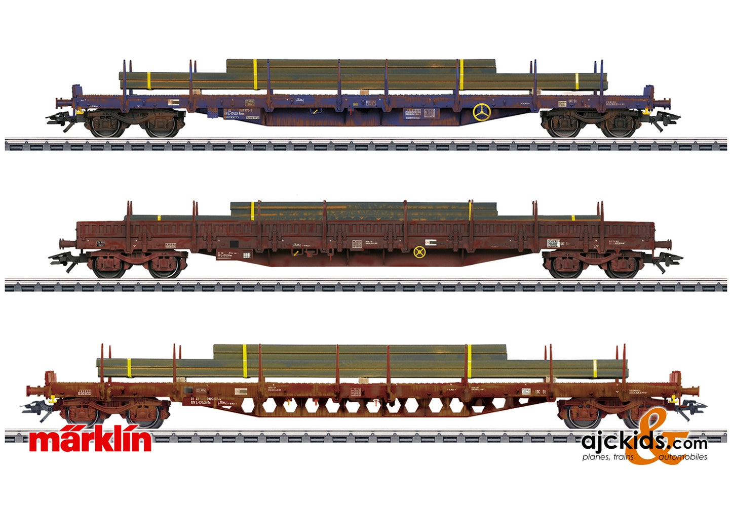 Marklin 47160 - Flat Car Set