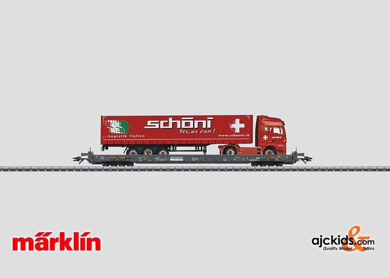 Marklin 47417 - Rolling Road Flat Car (only sold with 47416)