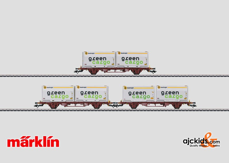 Marklin 47723 - Container Transport Car Set