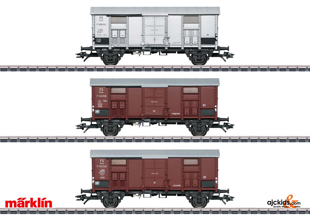 Marklin 47870 - Pitched Roof Car Set