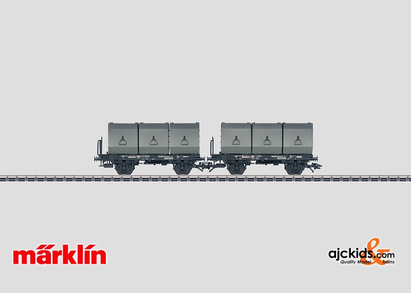 Marklin 48272 - Set with 2 Container Cars