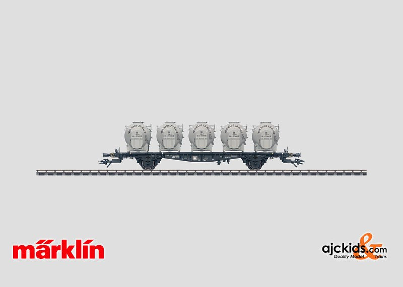 Marklin 48533 - Flat Car for Containers Lbgjs 598