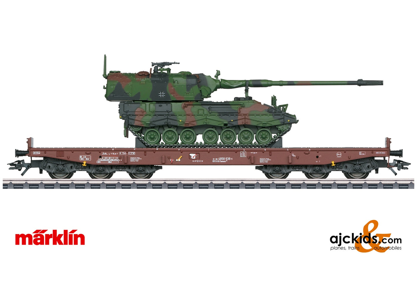Marklin 48872 - Type Samms 709 Heavy-Duty Flat Car