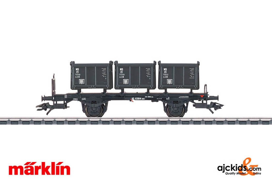 Marklin 48949 - NS Type Bt 10 Container Transport Car