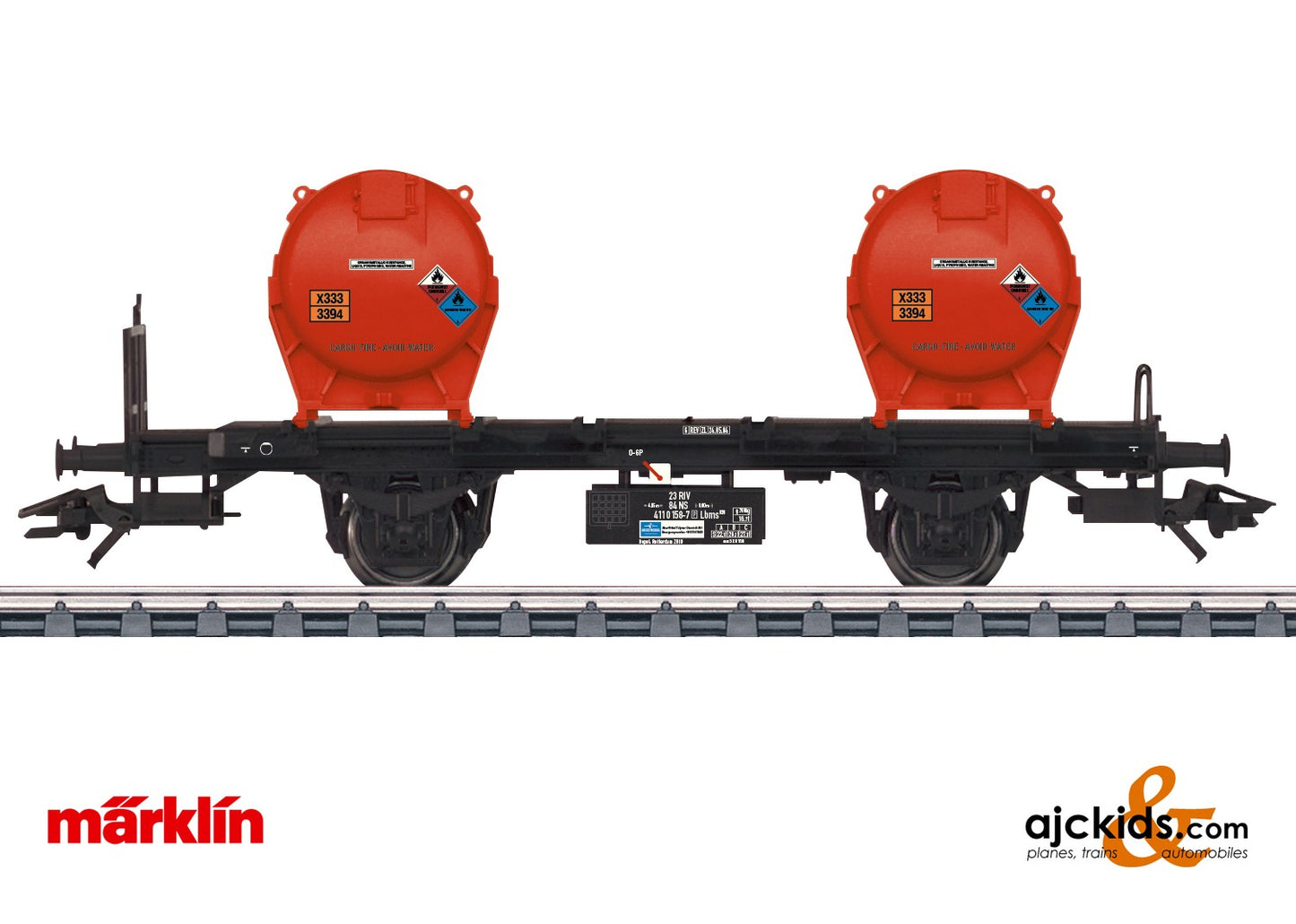 Marklin 48955 - Type Lbms Container Transport Car, EAN 4001883489551 at Ajckids.com