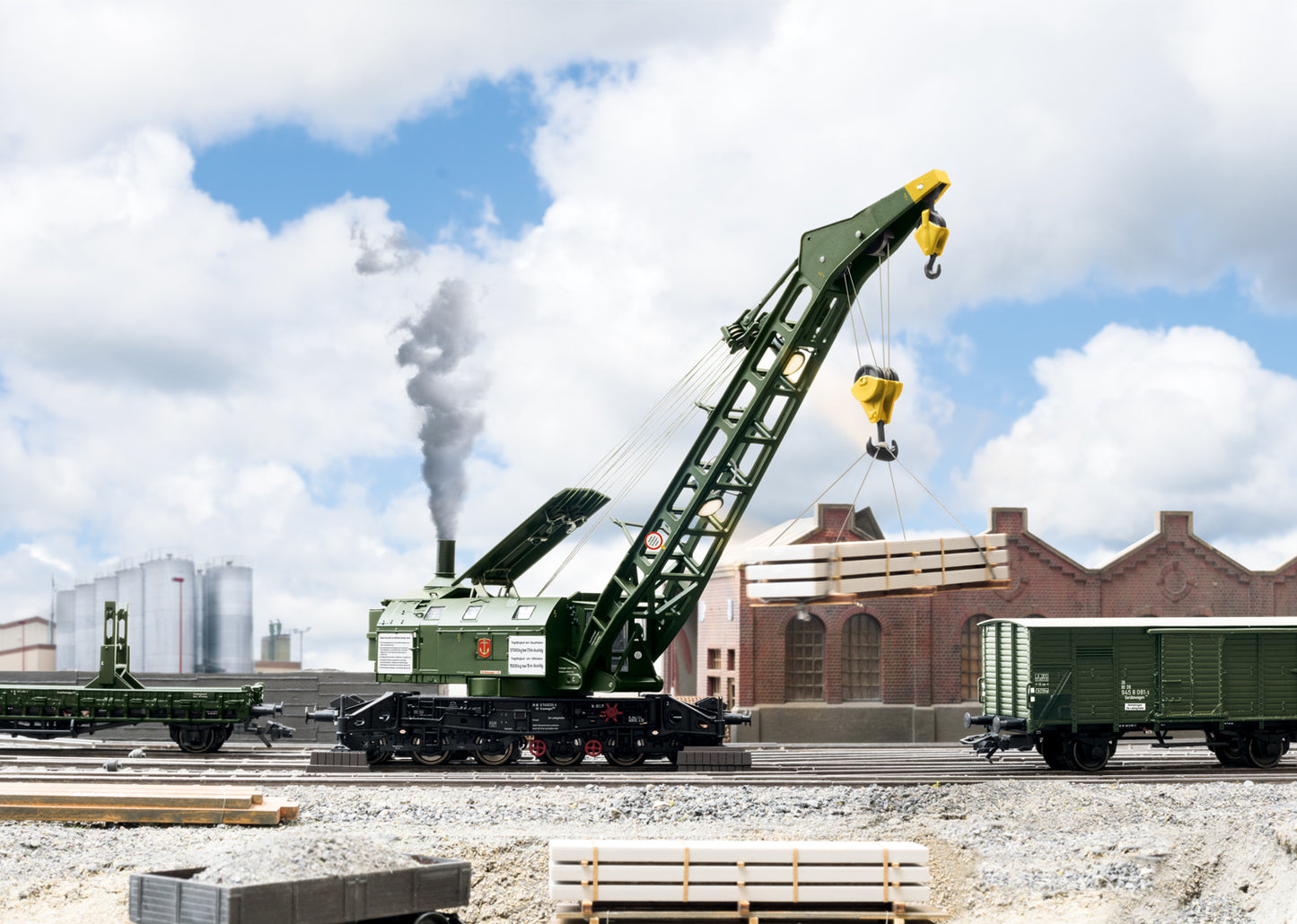 Marklin 49571 - Type 058 Steam Crane (Ardelt)