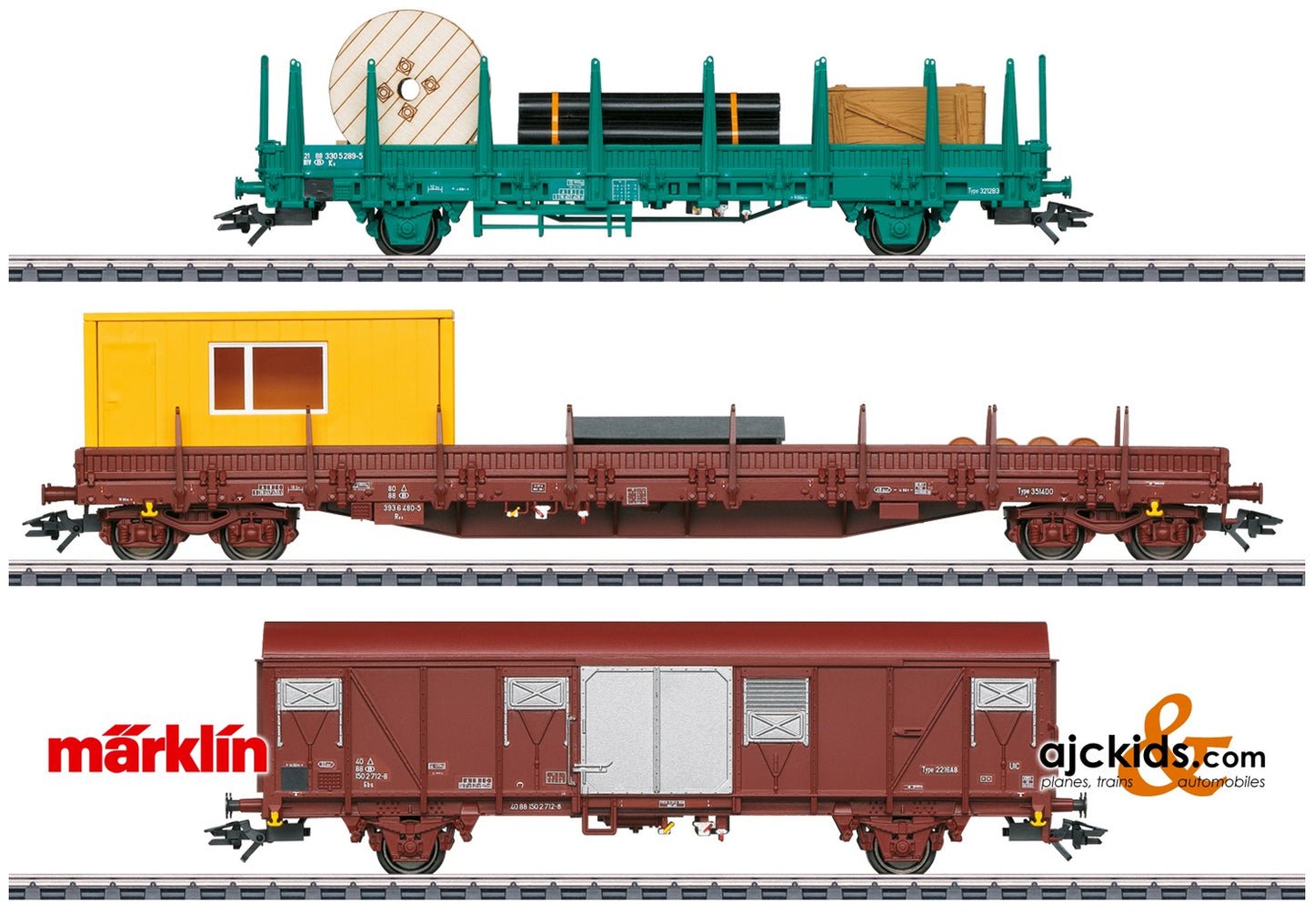 Marklin 49956 - Maintenance Car Set