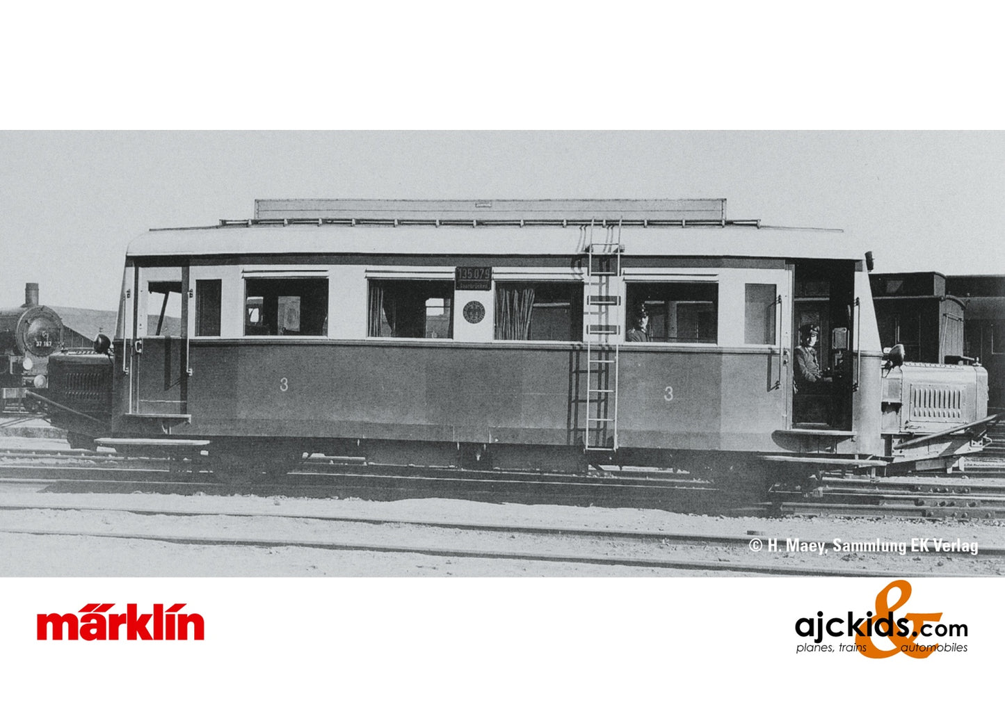 Marklin 55132 - Wismar Rail Bus, Road Number VT 135 079