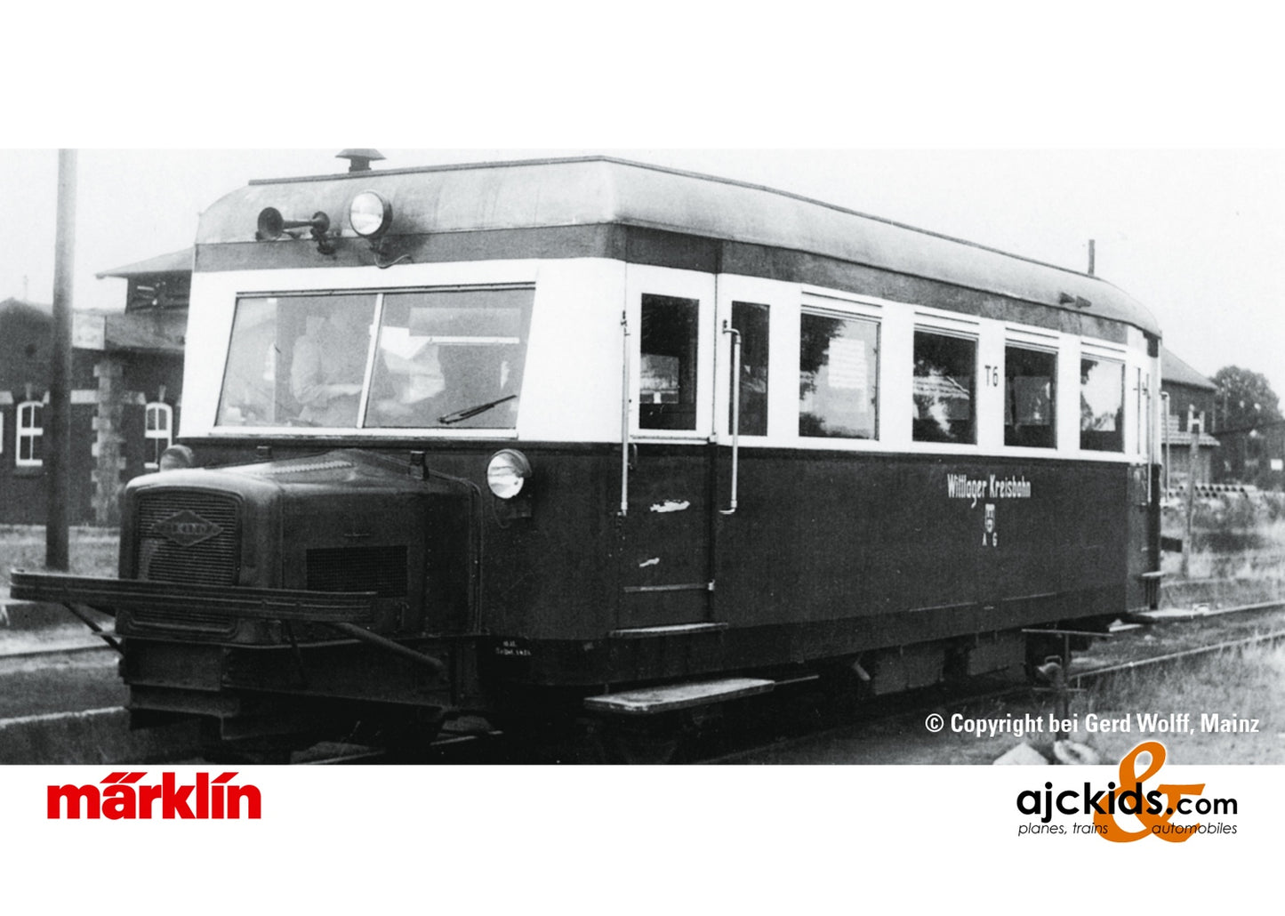 Marklin 55134 - Wismar Rail Bus, Road Number T6