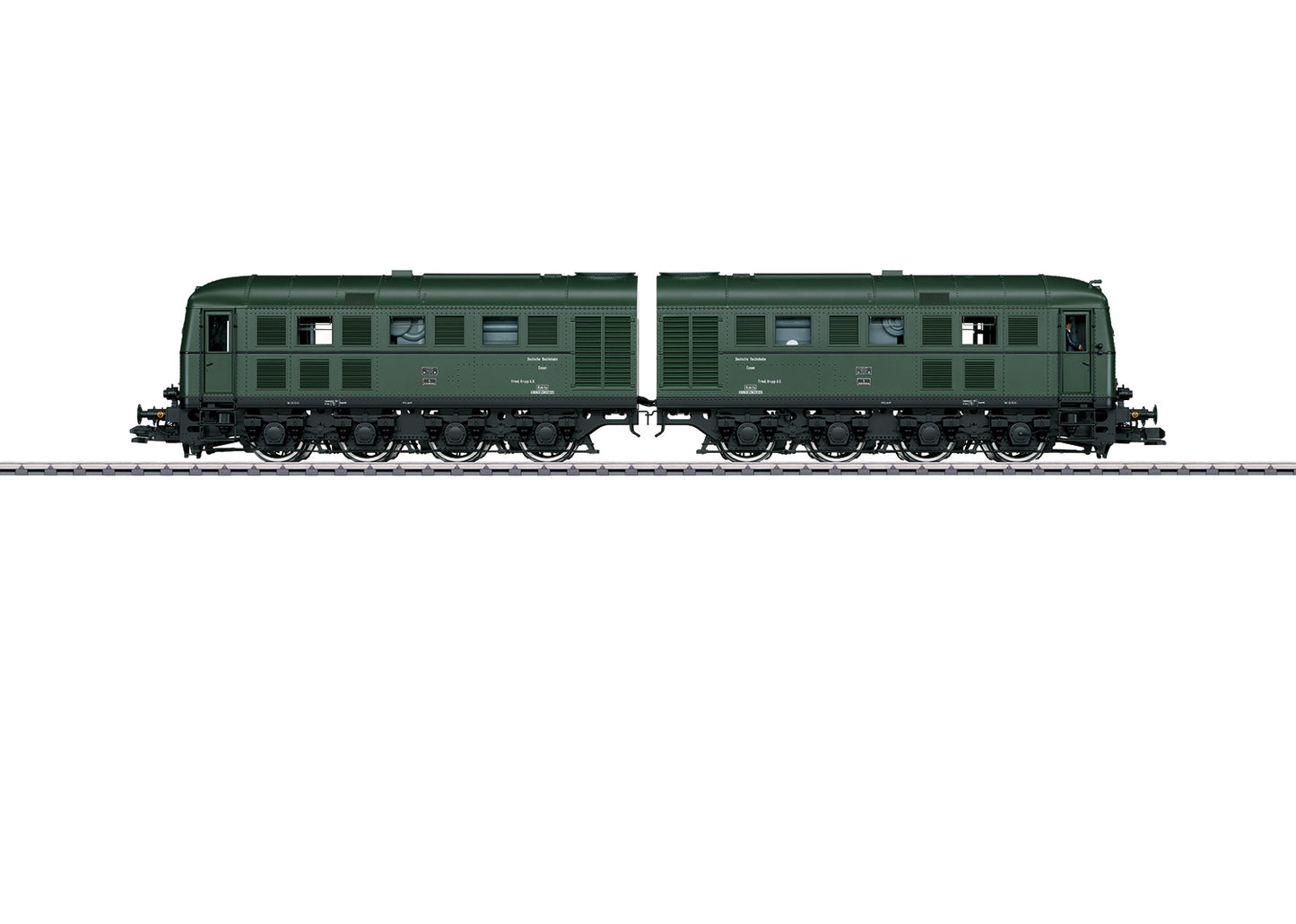 Marklin 55285 - DRG D 311.01 a/b Double Diesel Locomotive (bottle green)