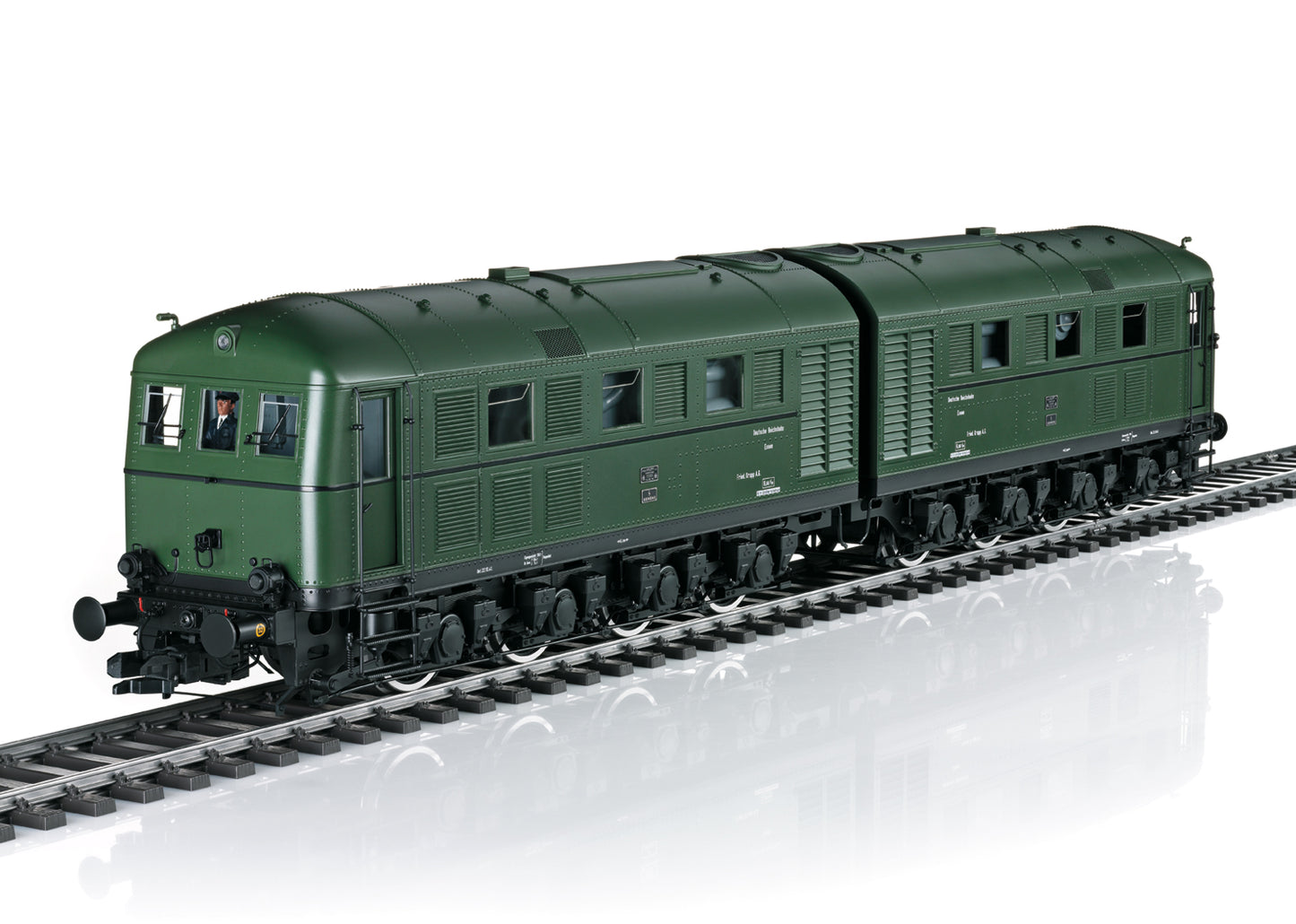 Marklin 55285 - DRG D 311.01 a/b Double Diesel Locomotive (bottle green)