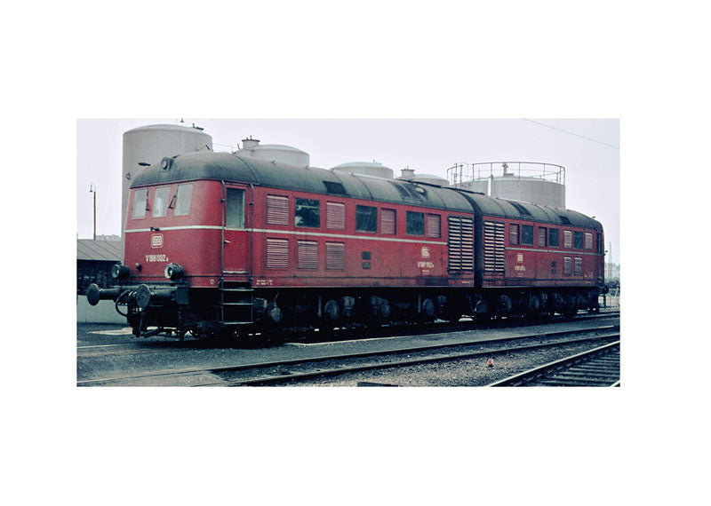 Marklin 55289 - DB V 188 002 a/b Double Diesel Locomotive (crimson)