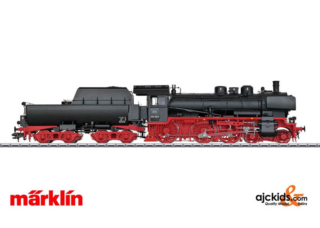 Marklin 55380 - DB cl 038.10-40 Steam Locomotive w/Tub-Style Tender