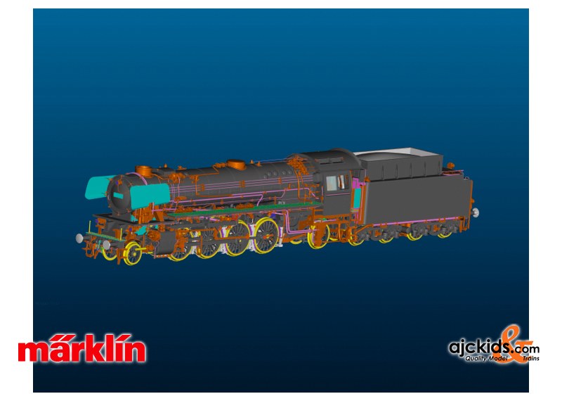 Marklin 55413 - Steam Locomotive with a Tender BR 41