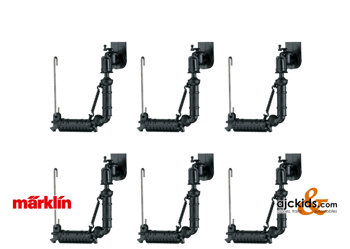 Marklin 56805 - Set of Heating Lines, 6 Pieces (H4069)