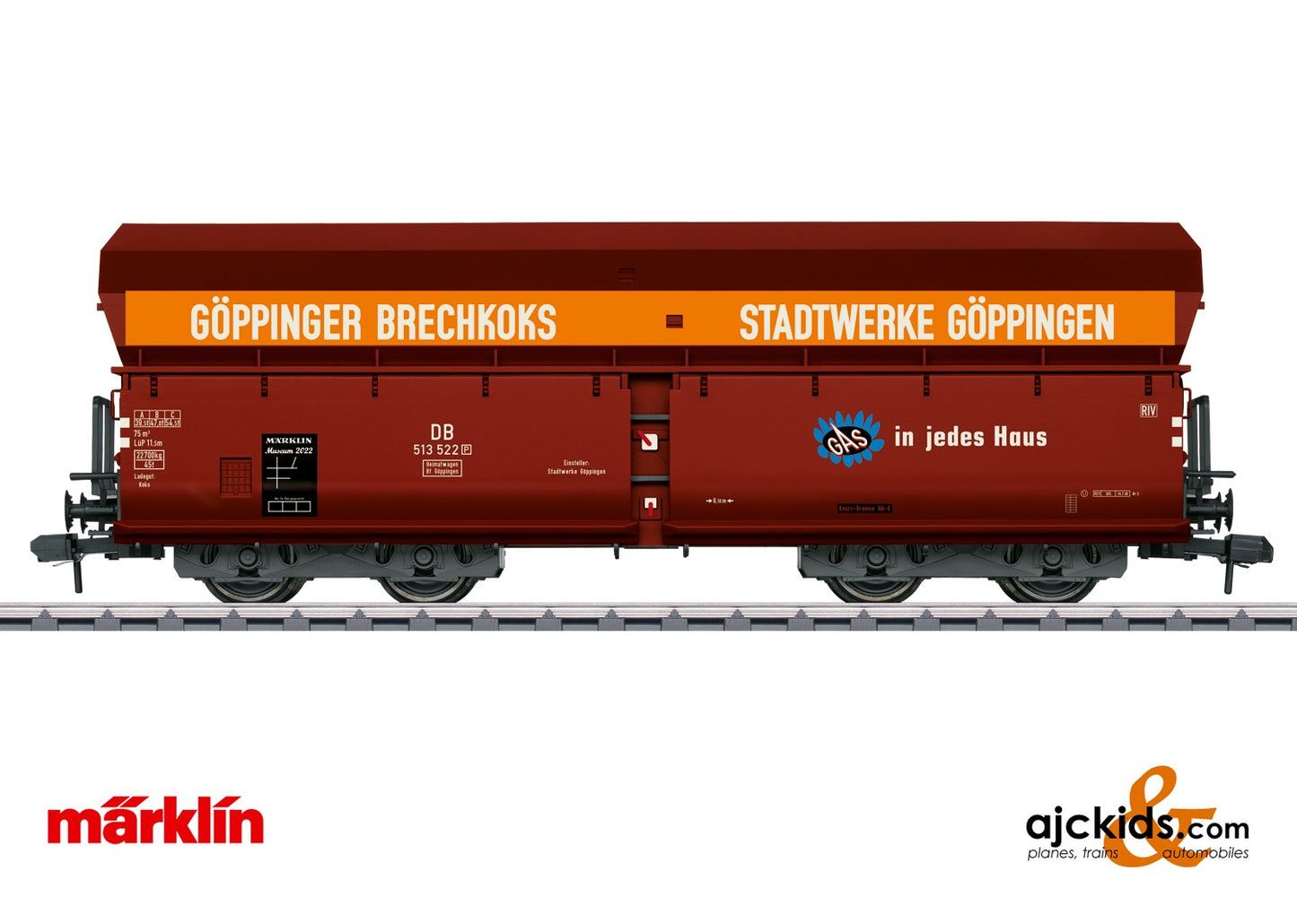 Marklin 58009 - 1 Gauge Museum Car for 2022, EAN 4001883580098 at Ajckids.com