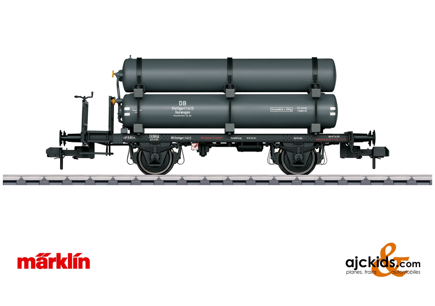 Marklin 58060 - Maintenance Tank Car with Gas Tanks