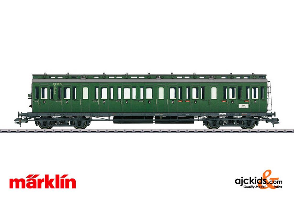 Marklin 58173 - DB Type B4 Passenger Car; 2nd Class