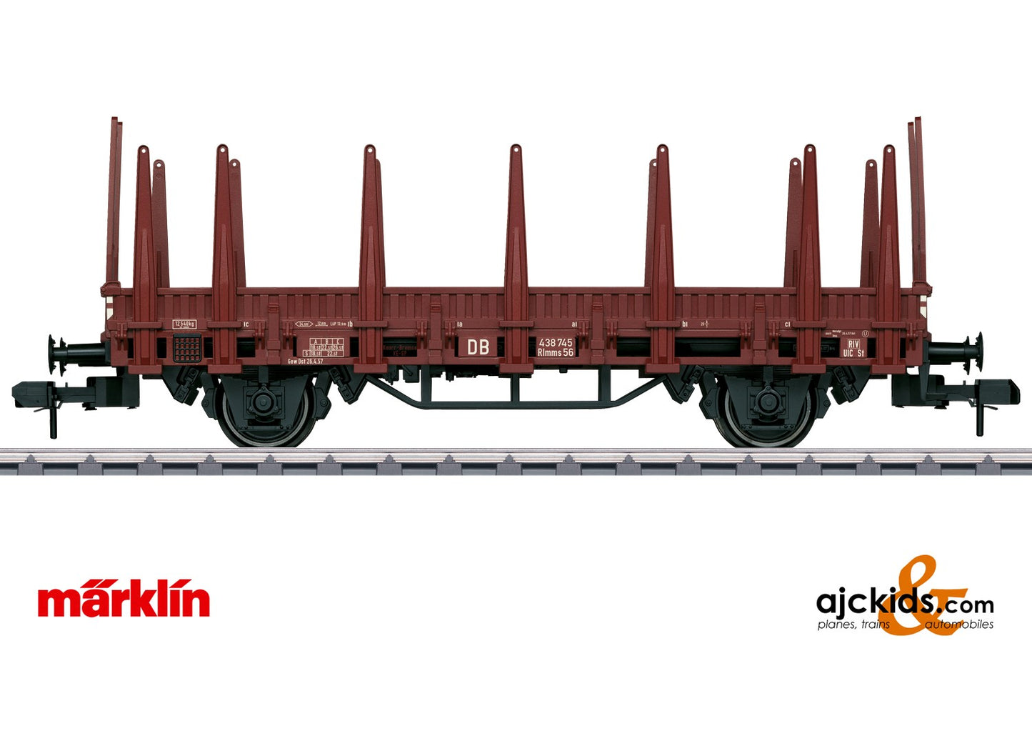 Marklin 58273 - Type Rlmms 56 Stake Car