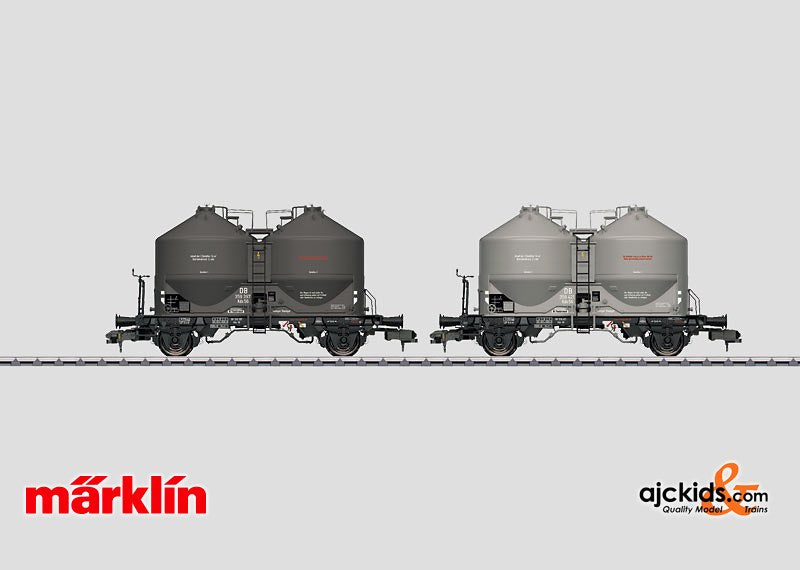 Marklin 58614 - Powdered Freight Silo Container Car Set
