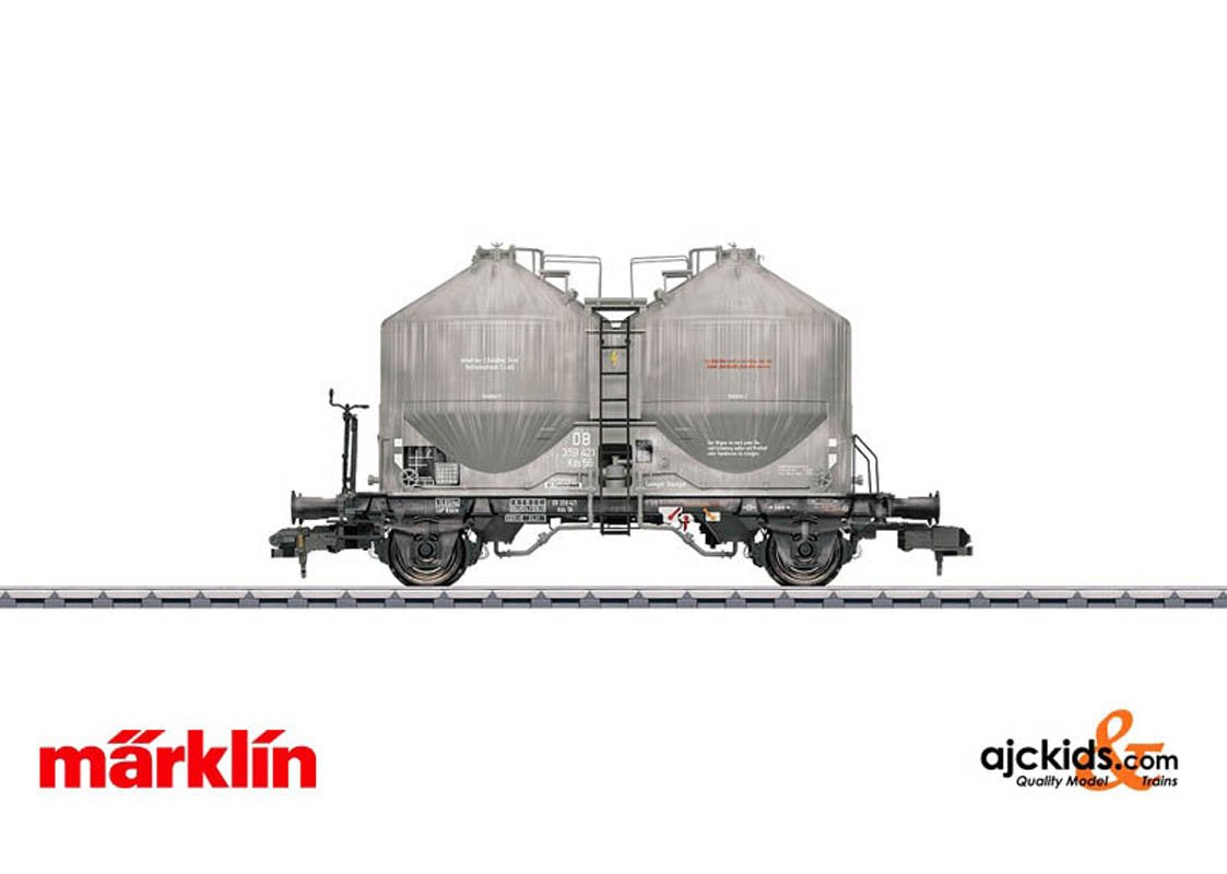 Marklin 58617 - DB Type Kds 56 Powder Freight Silo Car; Era III