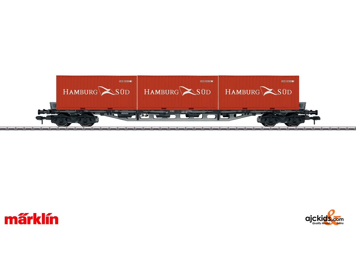 Marklin 58709 - Type Sgjs 716 Multi-Use Container Transport Car