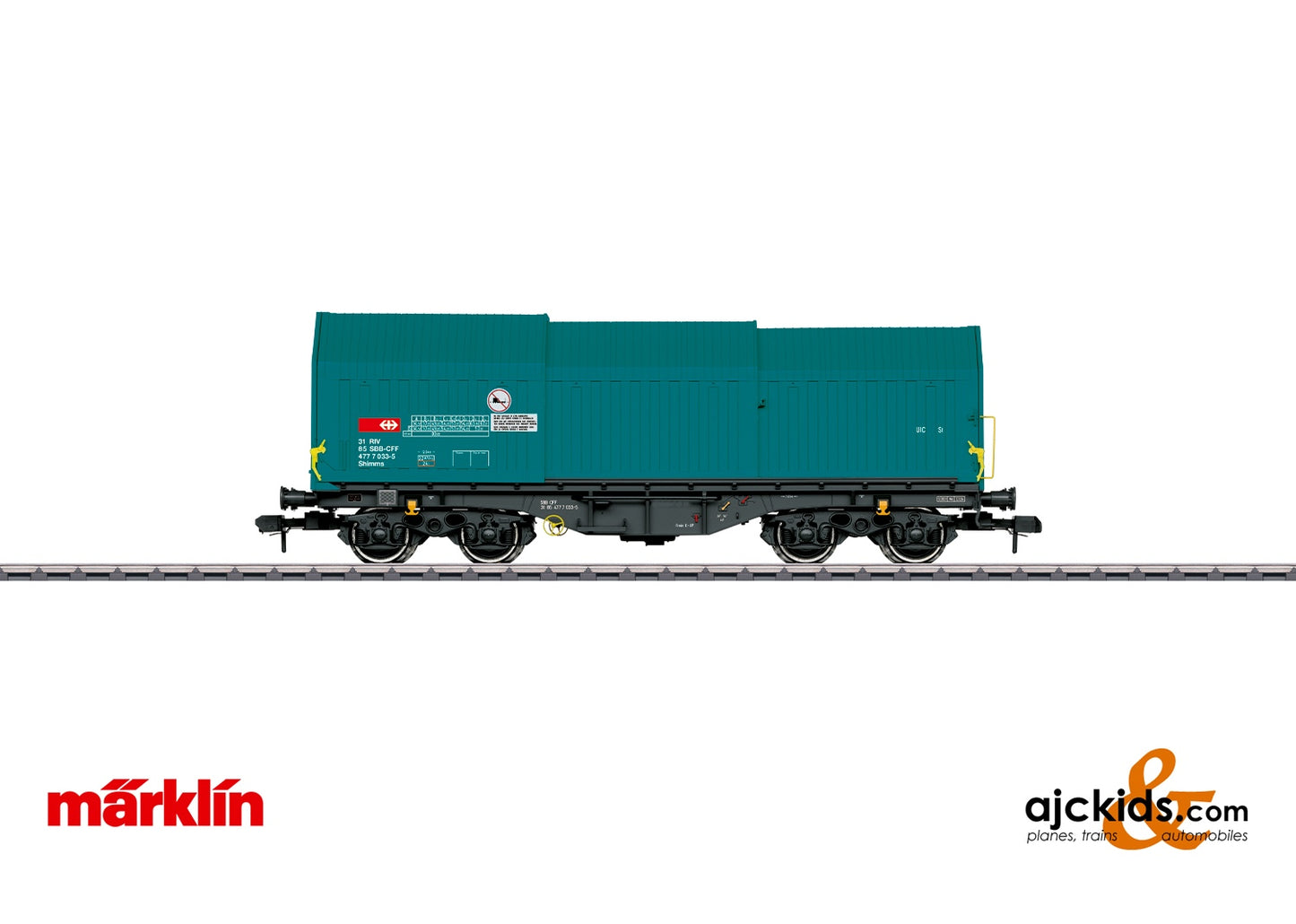 Marklin 58783 - SBB Coil Transport Car
