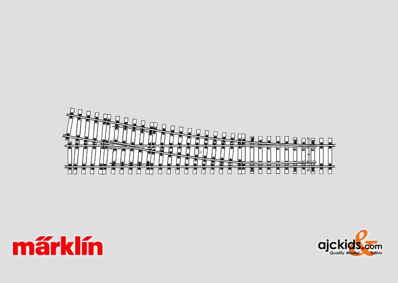 Marklin 59083 - Right Turnout Set. (H1000-1S)