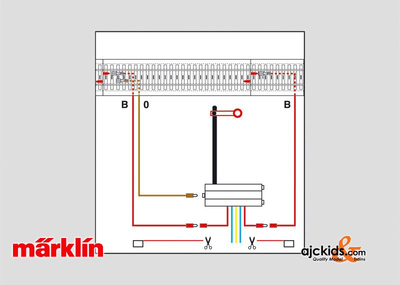 Marklin 74043 - Signal Feeder Wire Set for C Track