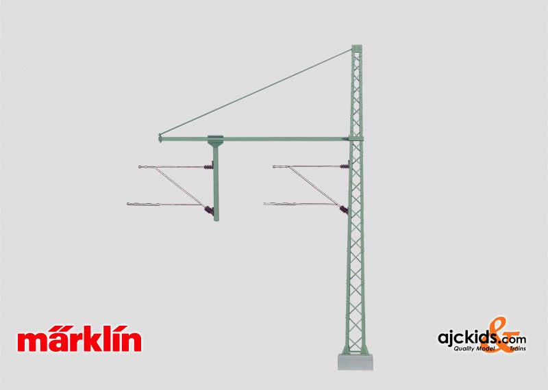Marklin 74106 - Tower Mast with a Tubular Outrigger Beam for a Hanger Arm.