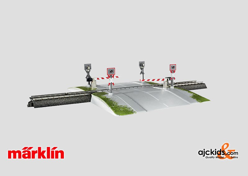 Marklin 74923 - Fully Automatic Railroad Grade Crossing C-Track