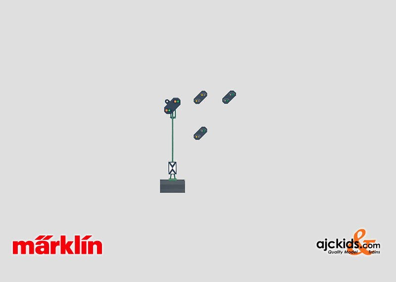 Marklin 76481 - Color Light Distant Signal with Additional Light