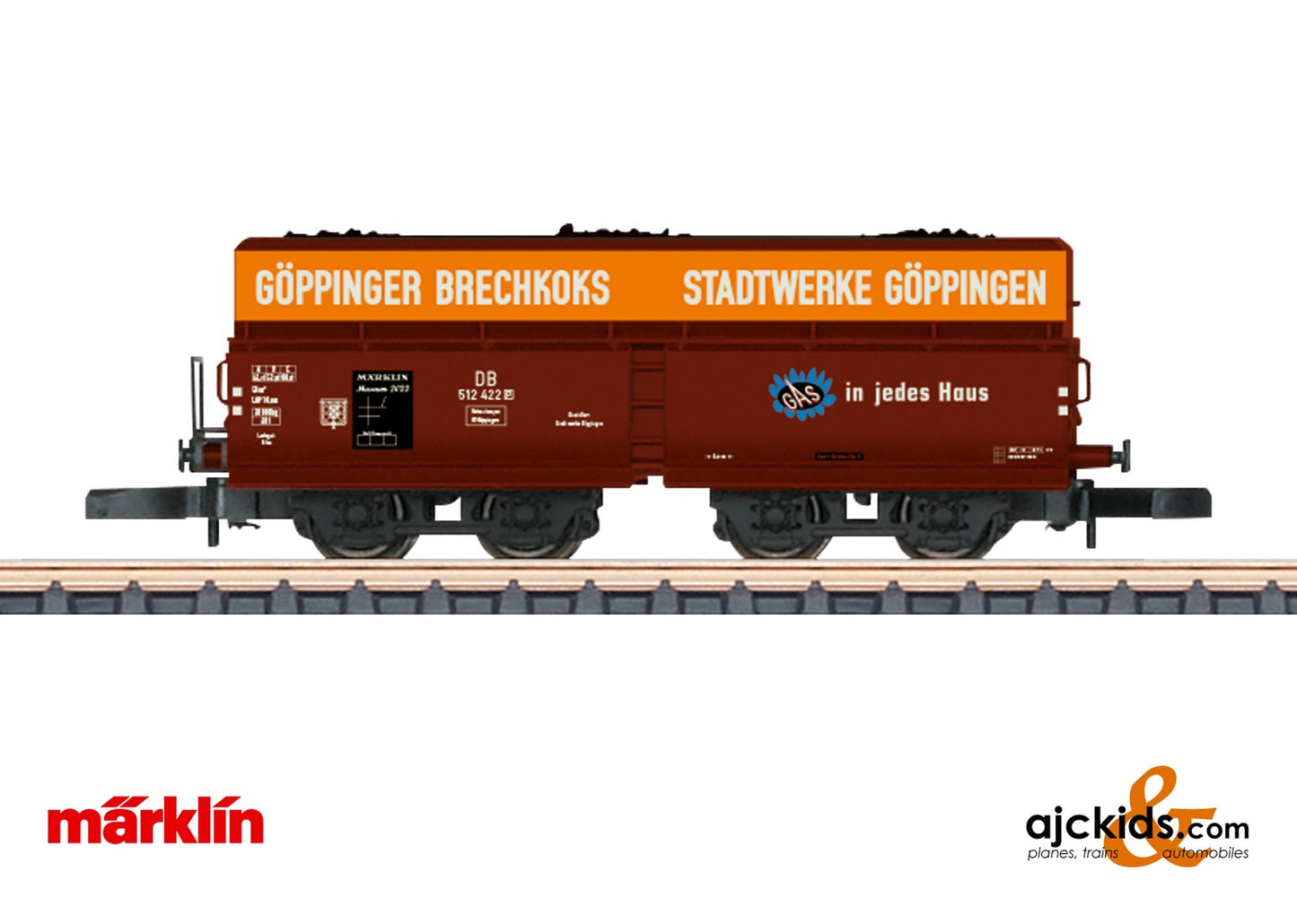 Marklin 80033 - Z Gauge Museum Car for 2022, EAN 4001883800332 at Ajckids.com