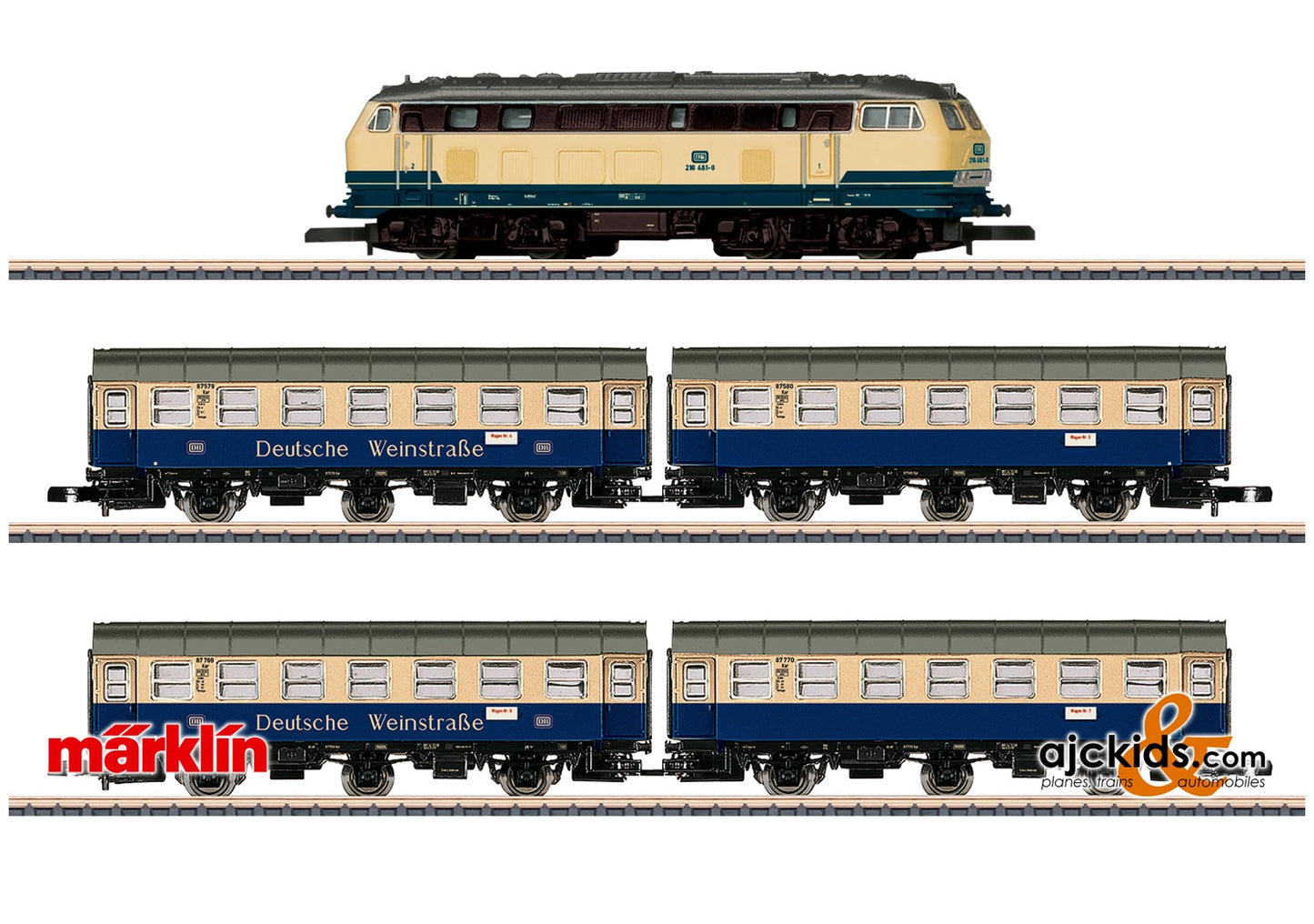 Marklin 81306 - Deutsche Weinstraße / "German Wine Road" Train Set