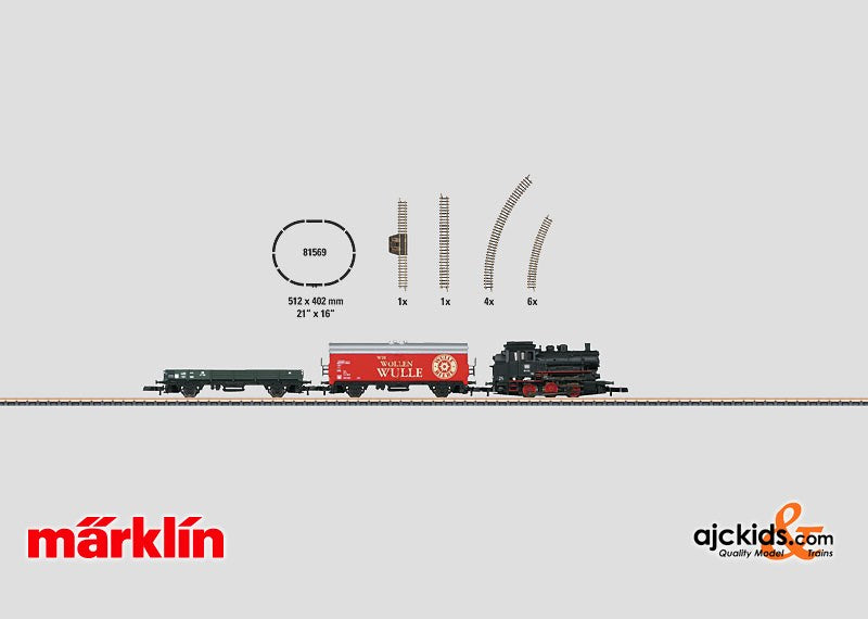 Marklin 81569 - Cube Z-scale Starter Set (120 volt)