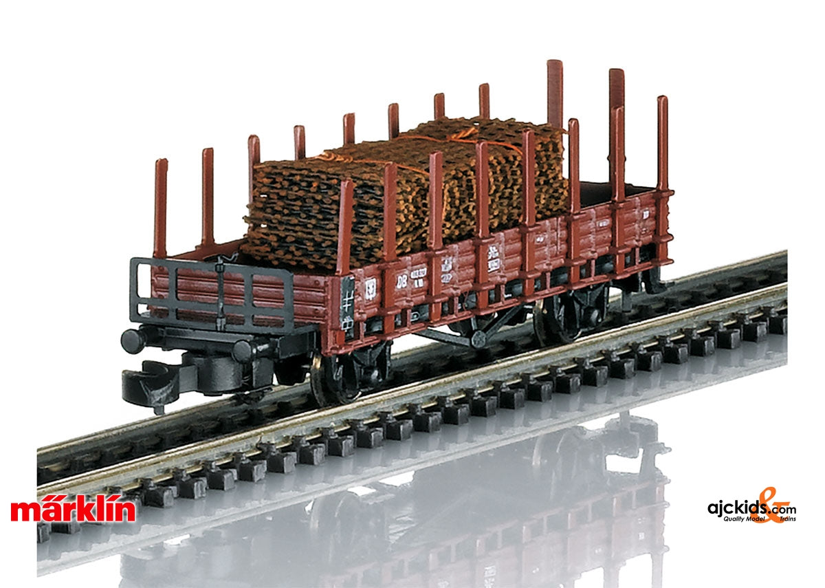Marklin 82102 - Type R 10 Stake Car with a Brakemans Platform