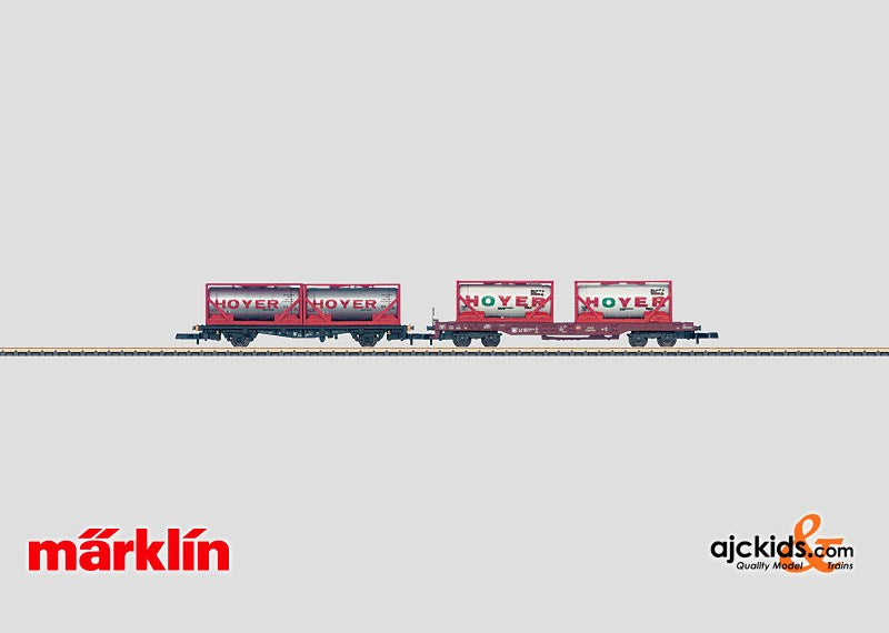Marklin 82285 - Set with 2 Cars for Containers