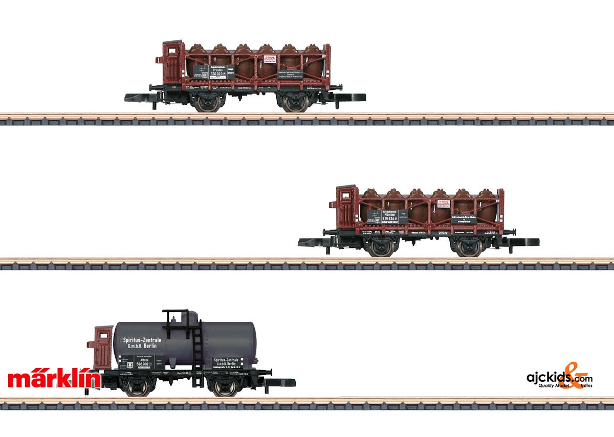 Marklin 82318 - DRG Liquids Transport Car Set