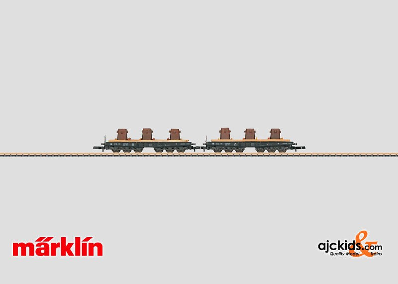 Marklin 82356 - Heavy Duty Flat Car Set