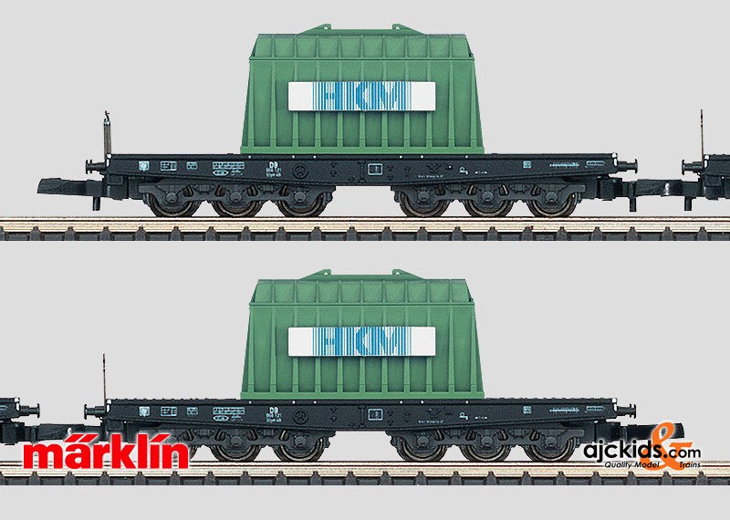 Marklin 82357 - Heavy Duty Flat Car Set