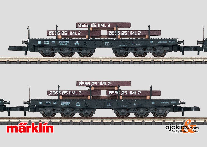 Marklin 82358 - Heavy Duty Flat Car Set