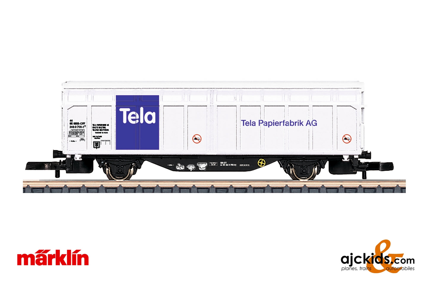 Marklin 82384 - Type Hbbins Sliding Wall Boxcar