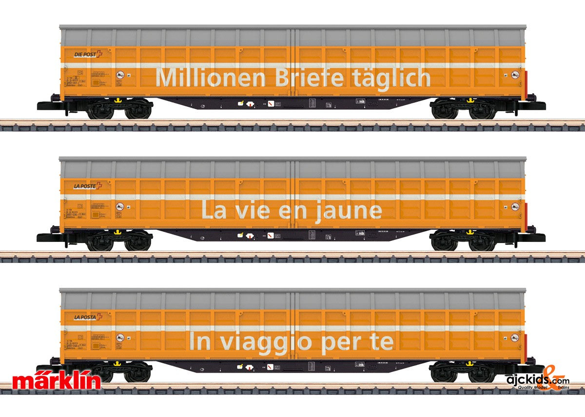 Marklin 82417 - Sliding Wall Boxcar Set