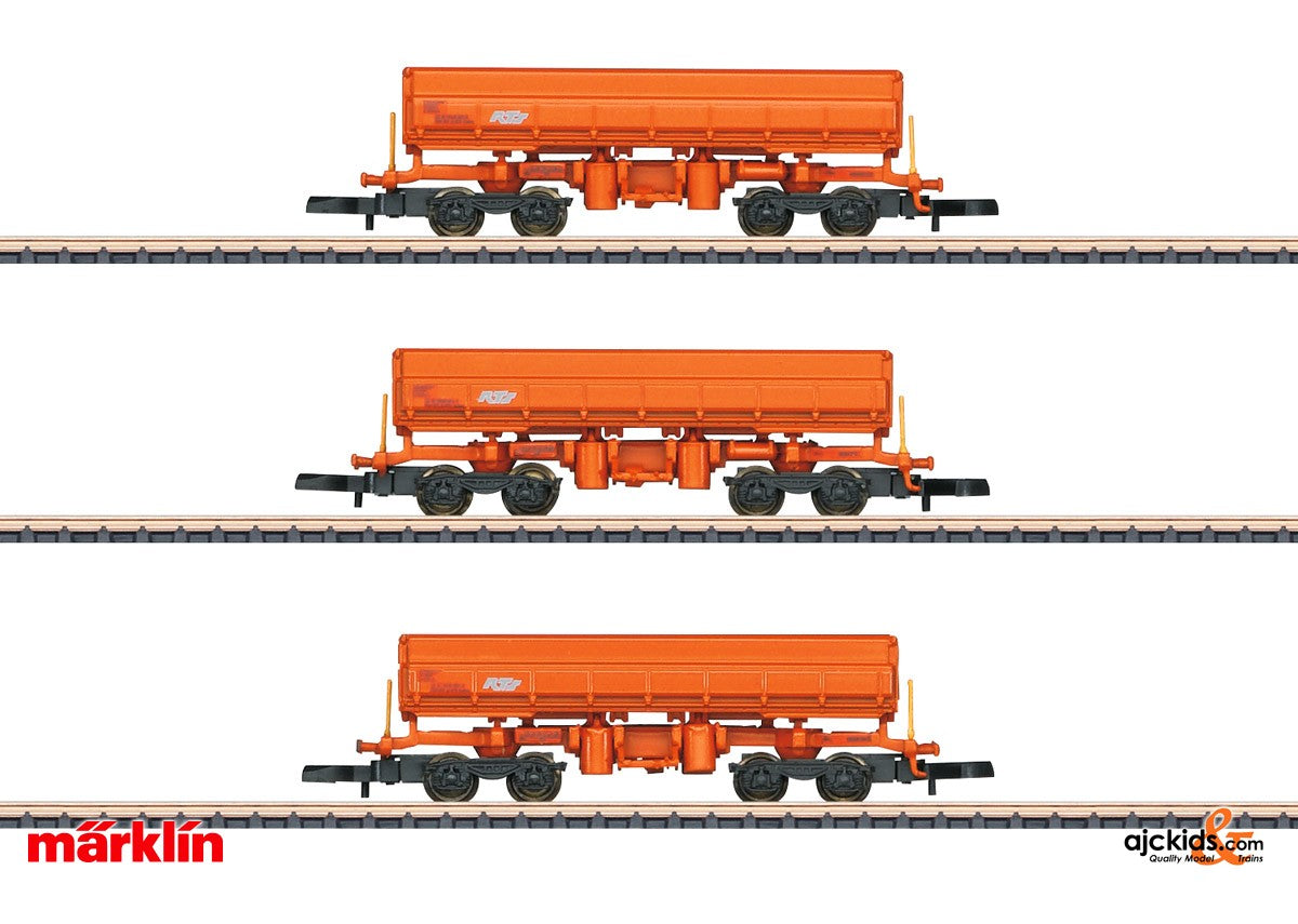 Marklin 82435 - Type Eamos Side Dump Car Set