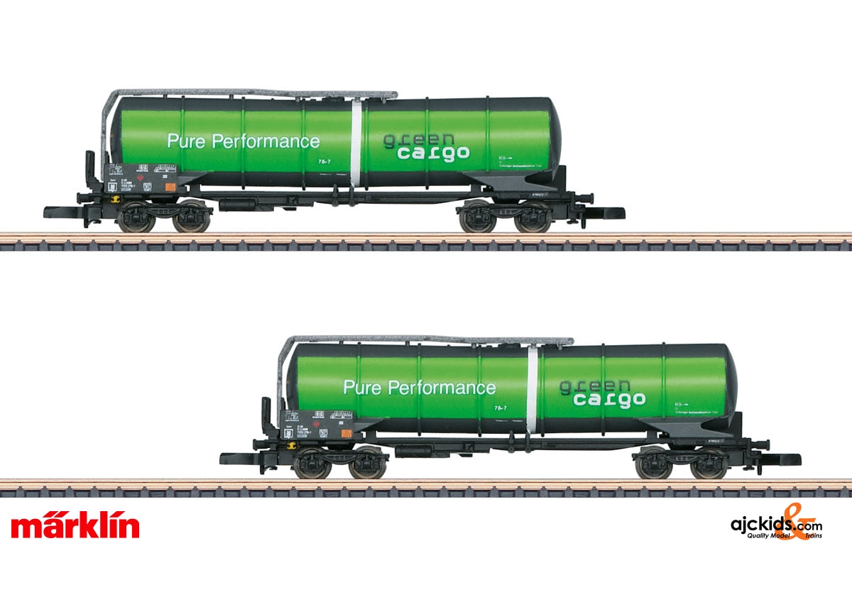 Marklin 82532 - Green Cargo Funnel-Flow Tank Car Set