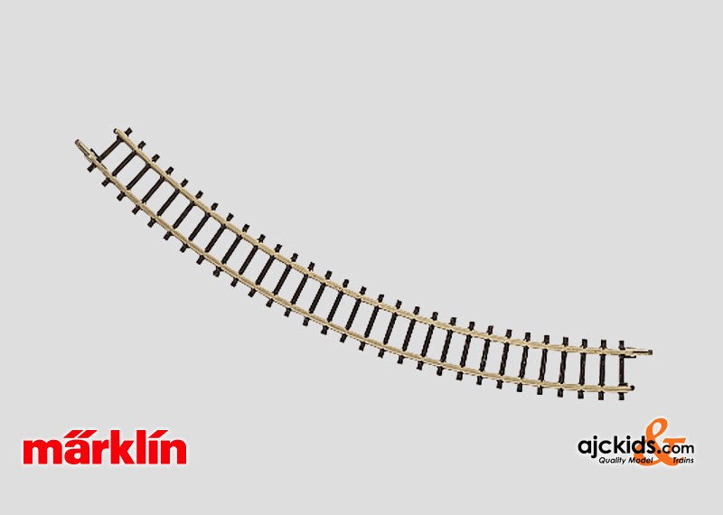 Märklin HO AC : 2233 rail K courbe 1/2 rayon 424.6mm 15° (Gebraucht) in Märklin HO AC : 2233 rail K courbe 1/2 rayon 424.6mm 15° (Gebraucht) in