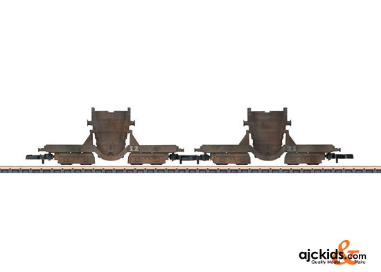 Marklin 86213 - Crude Iron 2-Car Set weathering